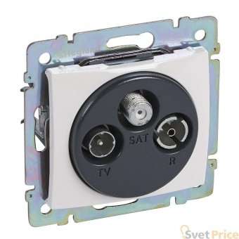 Розетка TV-FM-SAT Legrand Valena Звезда белая 770410
