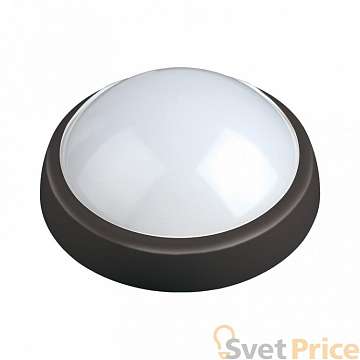 Пылевлагозащитный светодиодный светильник (07782) Uniel 5500K ULW-R02-7W/DW IP54 Black