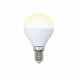 Лампа светодиодная (UL-00001779) E14 8W 3000K шар матовый LED-G45-8W/WW/E14/FR/O