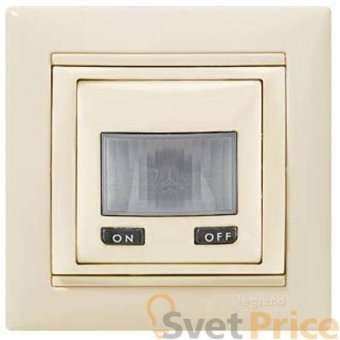 Датчик движения ИК Legrand Valena двухпроводный слоновая кость 774129