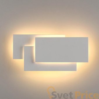 Настенный светодиодный светильник Eurosvet 1012 Inside MRL LED 12W IP20 белый матовый