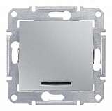 Переключатель перекрестный с синей подсветкой Schneider Electric Sedna 10A 250V SDN0501160
