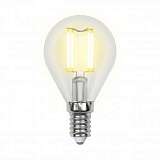 Лампа светодиодная филаментная E14 5W 3000K прозрачная LED-G45-5W/WW/E14/CL/MB GLM10TR