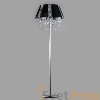 Торшер Elvan F-E1831005-3 CR WT BK
