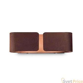 Настенный светильник Ideal Lux Clip AP2 Mini Corten