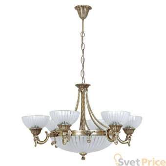 Подвесная люстра Kink Light Кристалл классика 2067/6+3 Antik