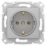 Розетка Schneider Electric Sedna с з/к без шторок 16A 250V SDN3001860