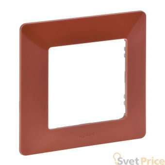 Рамка 1-постовая Legrand Valena Life Терракота 754071