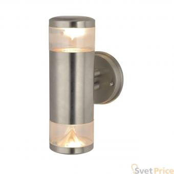 Уличный настенный светильник Arte Lamp Intrigo A8161AL-2SS