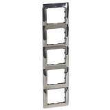 Рамка 5-постовая Legrand Galea Life хром 771939