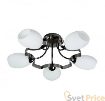 Потолочная люстра IDLamp Martha 601/5PF-MOONDarkchrome