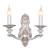 Бра IDLamp Eloisa 259/2A-Whiteplatina страна Италия Бра IDLamp Eloisa 259/2A-Whiteplatina