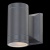 Уличный настенный светильник Globo Gantar 32028