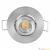 Встраиваемый светодиодный светильник Horoz Fiona 1W 2700К матовый хром 016-028-0001 страна Турция Встраиваемый светодиодный светильник Horoz Fiona 1W 2700К матовый хром 016-028-0001
