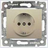 Розетка 2К+3 Legrand Galea Life 16A 250V с/завтоматические клеммы титановая 771462
