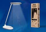 Настольная лампа (UL-00000807) Uniel TLD-531 Grey-White/LED/400Lm/4500K/Dimmer