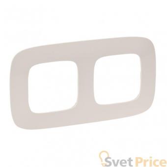 Рамка 2-постовая Legrand Valena Allure Слоновая кость 754312