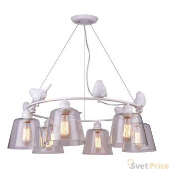 Подвесная люстра Arte Lamp Passero A4289LM-6WH