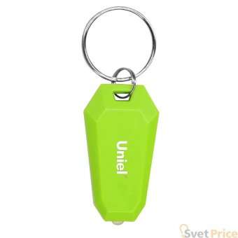 Фонарь-брелок светодиодный (UL-00004095) Uniel Standard Mini от батареек S-KL021-T Green