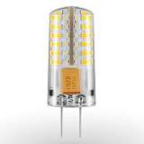 Лампа светодиодная G4 3W 3000K кукуруза прозрачная STD-JC-3W-12V-G4/WW-Silicon 7911