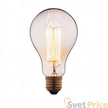 Лампа накаливания E27 40W груша прозрачная 9540-SC