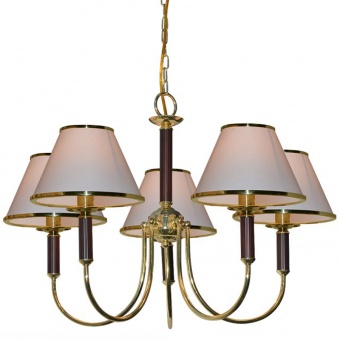 Подвесная люстра Arte Lamp Catrin A3545LM-5GO