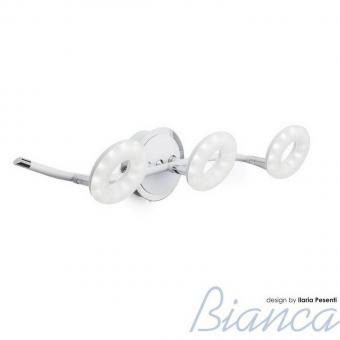 Спот IDLamp Bianca 390/3A-LEDWhitechrome