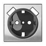 Лицевая панель розетки USB глянцевый никель WL02-USB-CP 4690389100413