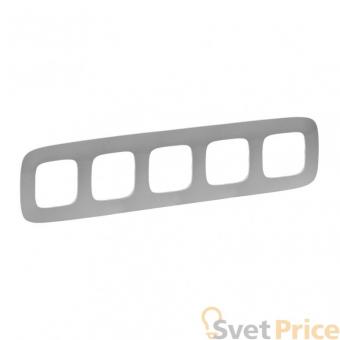 Рамка 5-постовая Legrand Valena Allure Алюминий 754395