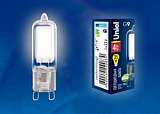 Лампа светодиодная (UL-00001814) G9 4W 4000K капсульная прозрачная LED-JCD-4W/NW/G9/CL GLZ01TR