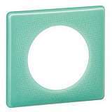Рамка 1-постовая Legrand Celiane бирюзовый муар 066641