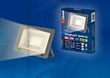 Прожектор светодиодный (UL-00001847) Uniel 20W 3000K ULF-F15-20W/WW IP65 185-240В SILVER
