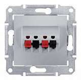 Аудиорозетка х2 Schneider Electric Sedna SDN5400160