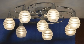 Потолочная люстра Lussole Barchi LSC-9307-08