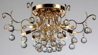 Потолочная люстра Maytoni Frost DIA760-08-G