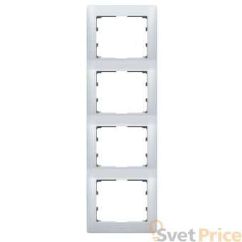 Рамка 4-постовая Legrand Galea Life алюминий 771308
