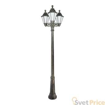 Уличный фонарь Fumagalli Ricu Bisso/Rut 3L E26.157.S30.BYF1R