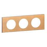 Рамка 3-постовая Legrand Celiane клен 069213