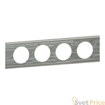 Рамка 4-постовая Legrand Celiane Corian техно 069044