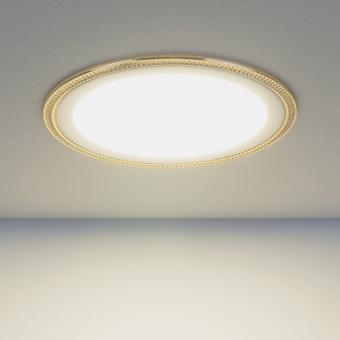 Встраиваемый светодиодный светильник Elektrostandard DLR006 12W 4200K PS/G 4690389084799