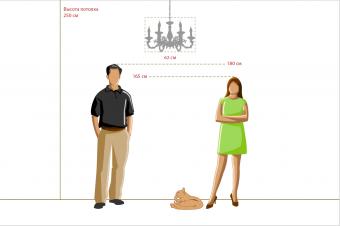 Подвесная люстра MW-Light Аврора 371011106