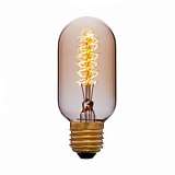 Лампа накаливания E27 40W колба золотая 051-941