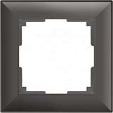 Рамка Fiore на 1 пост серо-коричневый WL14-Frame-01 4690389109058
