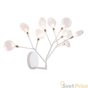 Бра Crystal Lux Evita AP9 White/Transparent
