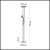 Торшер Odeon Light Salut 4677/24FL
