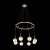 Подвесная люстра ST Luce Varieta SL234.413.08