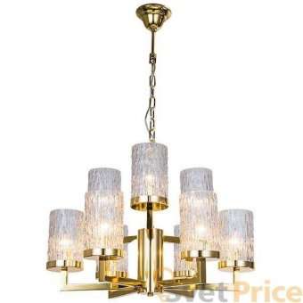 Подвесная люстра Newport 65006+3/C Gold