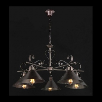 Подвесная люстра Maytoni Iron H104-55-R
