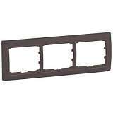 Рамка 3-постовая Legrand Galea Life Club коричневая 771997