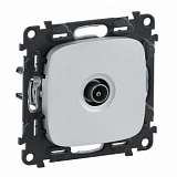 Розетка ТV оконечная Legrand Valena Allure алюминий 753960